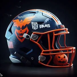 Air Force Falcons Halloween Concept Helmet