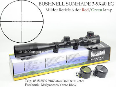 jual scope bushnell 3-9x40 eg paling murah