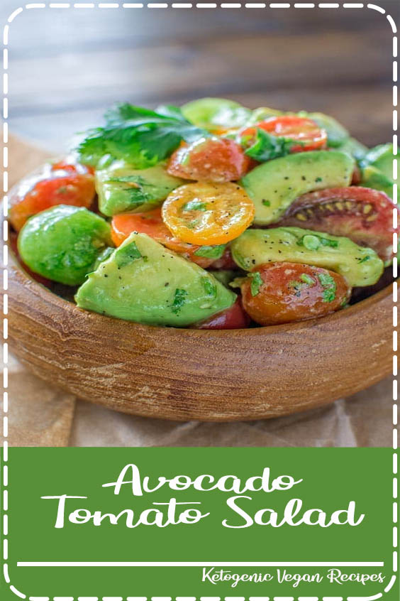 so flavorful, this Avocado Tomato Salad makes a great addition to your dinner or lunch. This is one of the most loved recipes in my family! FOLLOW Cooktoria for more deliciousness! #avocadoes #tomatoes #salad #lunch #whole30 #keto #ketorecipe #ketodiet #healthyrecipe #recipeoftheday