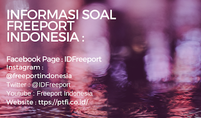 alamat pt freeport indonesia freeport indonesia karir kasus pt freeport indonesia gaji karyawan pt.freeport indonesia pt. freeport indonesia kabupaten mimika, papua sejarah singkat pt freeport indonesia pt. freeport indonesia tembagapura papua lowongan kerja pt freeport indonesia 2019 Navigasi Halaman