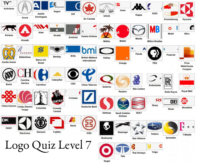 picture quiz logos level 7