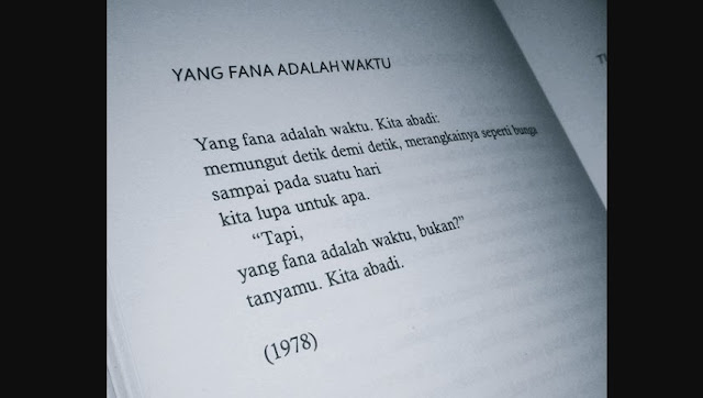 yang fana itu waktu