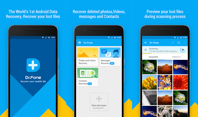 Image result for Dr.Fone Premium - Recover deleted data v1.4.0.95