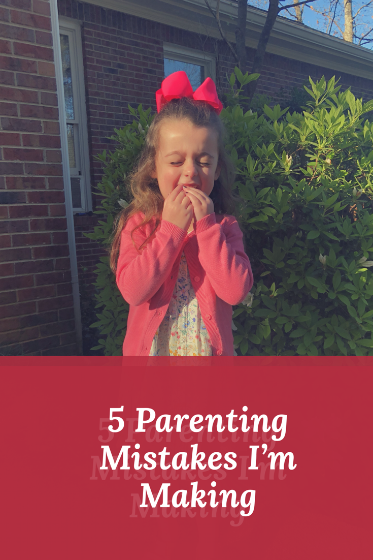 Make-Up and Meltdowns: Top 5 Parenting Mistakes I'm Making