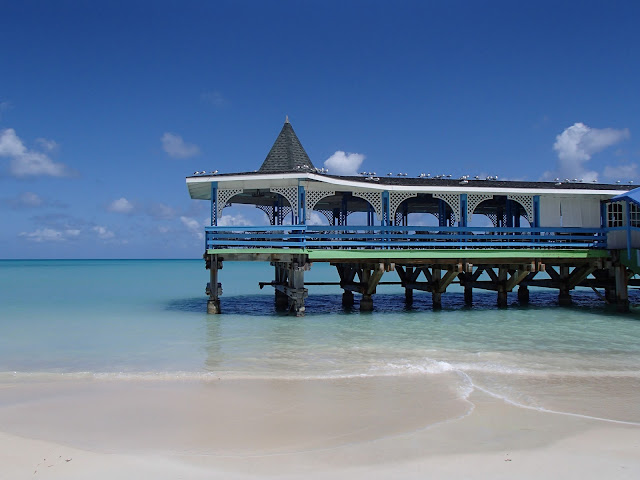 Dickenson Bay pier