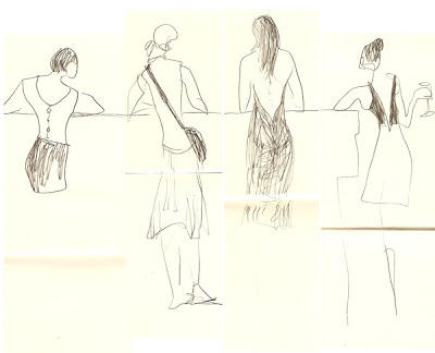 Melbourne Fashion Bazaar on Here Are My Sketches Of The Lovely Ladies At The Horse Bazaar  I