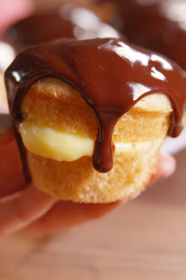 K'Mich Weddings - wedding plannings - dessert ideas - Boston cream cupcakes - delish.com