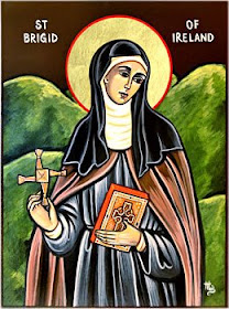 img ST. BRIGID (Bridget, Bridgit, Bride), Second Patron-Saint of Ireland