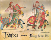 el programa de las Fiestas de Burgos, que duran varios días.