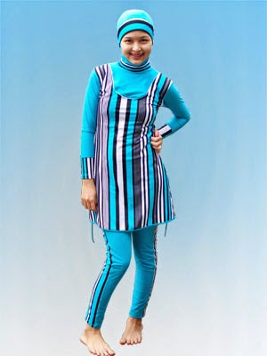 Model Baju Renang Muslimah Terbaru 2015