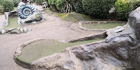 Jurassic Putt Crazy Golf at Roarr! Dinosaur Adventure in Lenwade, Norwich. Photo by Christopher Gottfried, February 2020