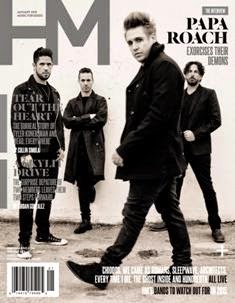 HM Magazine. Music for good 186 - January 2015 | ISSN 1066-6923 | TRUE PDF | Mensile | Musica | Metal | Rock | Recensioni
HM Magazine is a monthly publication focusing on hard music and alternative culture.
The magazine states that its goal is to «honestly and accurately cover the current state of hard music and alternative culture from a faith-based perspective.»
It is known for being one of the first magazines dedicated to covering Christian Metal.
The magazine's content includes features; news; album, live show and book reviews, culture coverage and columns.
HM's occasional «So and So Says» feature is known for getting into artists' deeper thoughts on Jesus Christ, spirituality, politics and other controversial topics.