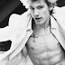 Alex Pettyfer pic black and white