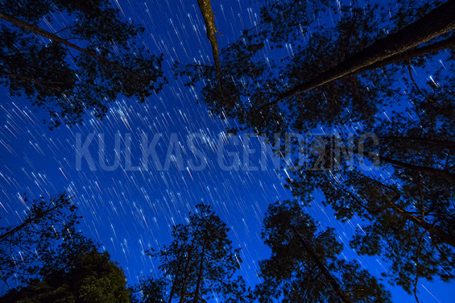 startrail di ungaran