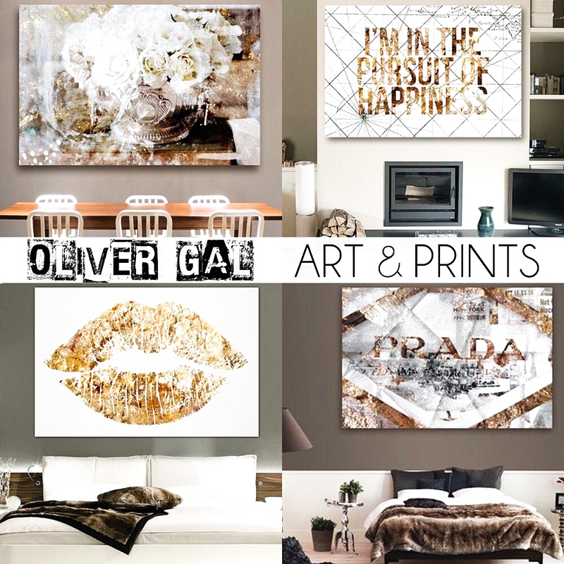 Home decoration best of Oliver Gal art and prints.