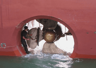 tunnel thruster in ships, jenis propeller