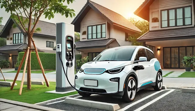 Electric car charging