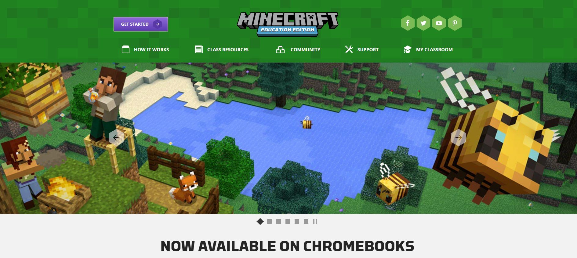 Minecraft For Education Now On Chromebooks