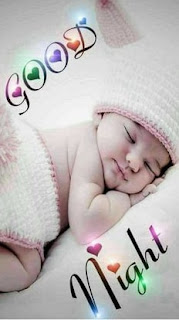 good night images with baby pics