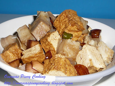 Tokwa't Baboy, Pork and Tofu