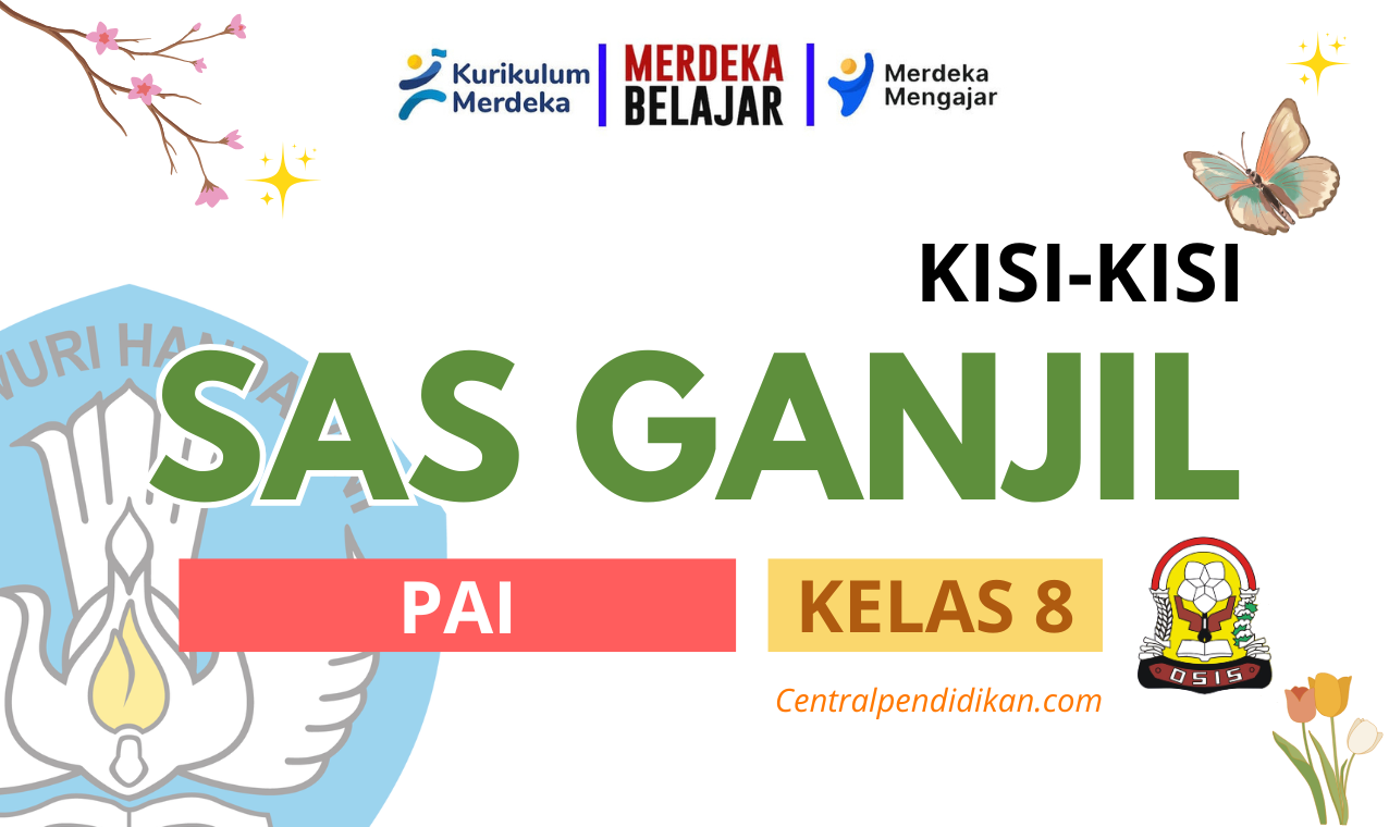 Kisi-Kisi SAS PAI Kelas 8 Kurikulum Merdeka sesuai CP