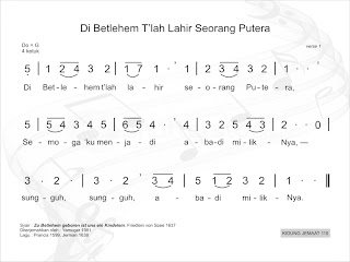 Di Betlelehem T'lah Lahir Seorang Putera