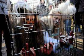 RUSSIA-ANIMAL-PROTEST