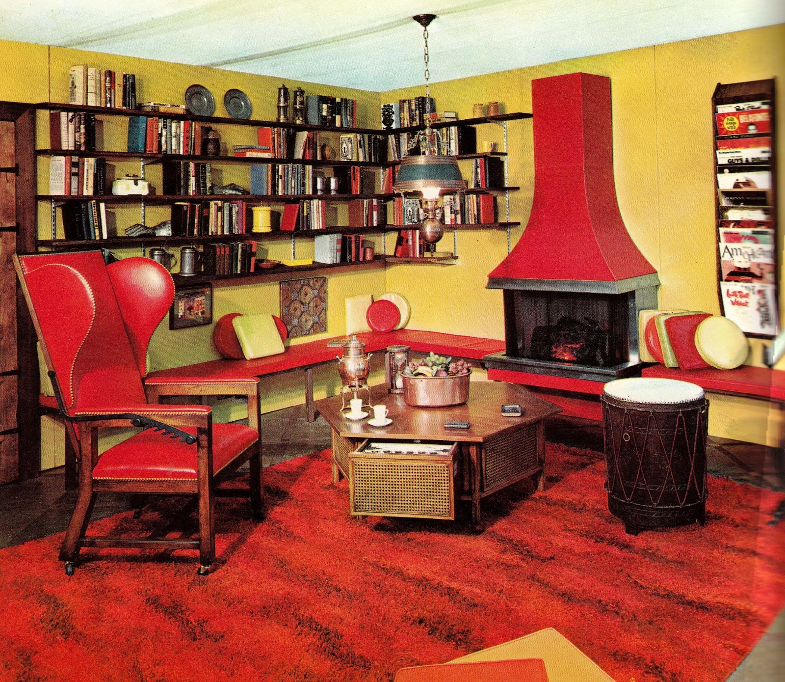 1960s Interior Décor: The Decade of Psychedelia Gave Rise to Inventive and Bold Interior Design ...