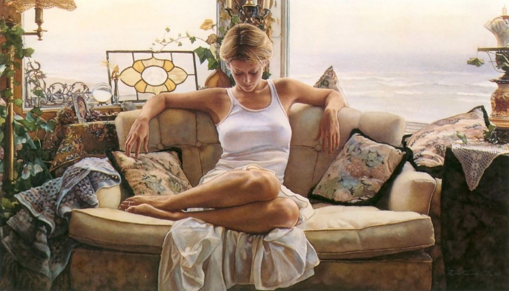 sensuous watercolors of steve hanks