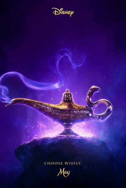 ويل سميث في دور الجني الأزرق يظهر بشكل غريب وغير متوقع في آخر مشاهد فيلم Aladdin الجديد poster