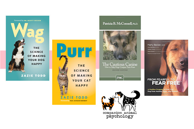 The most popular dog books and cats books on Companion Animal Psychology include Wag and Purr