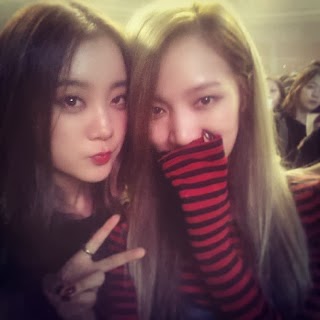 WG's Lim enjoys Justin Bieber's concert with Miss A's Jia