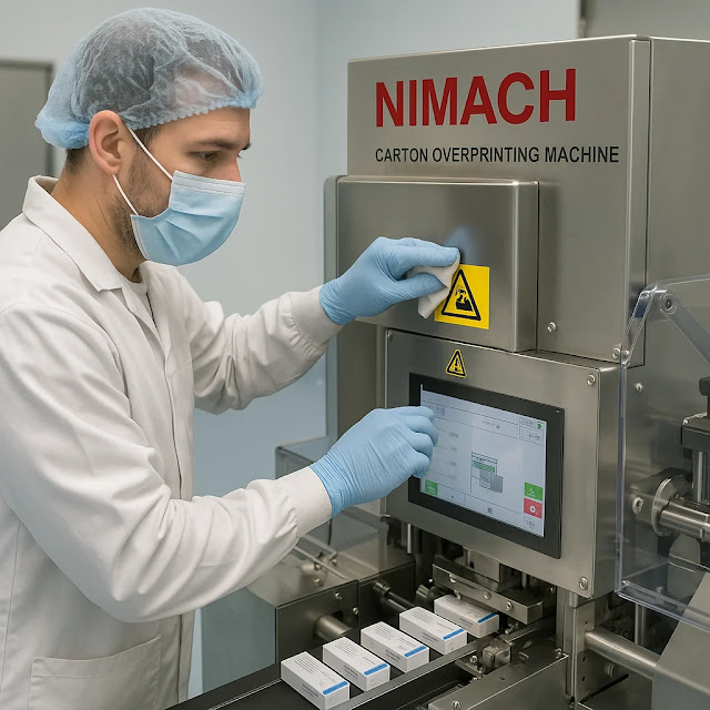 Cleaning and Operation of Carton Overprinting Machine (NIMACH)