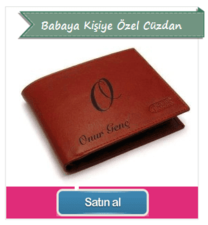 Kişiye Özel Cüzdan