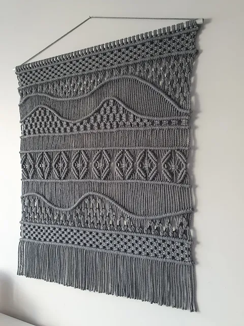 large textured wall hanging