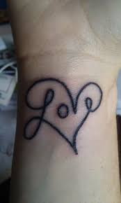 Love Heart Tattoo Designs 5