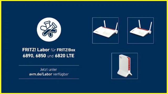 FRITZ! Box 6890, 6850, 6820 v1, v2 and v3 LTE with a new laboratory update