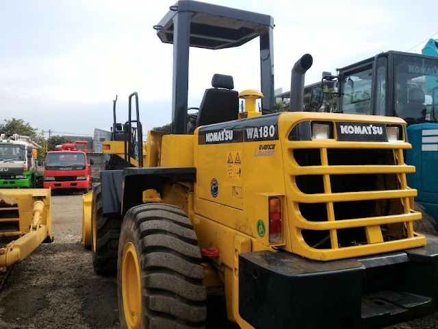 Spesifikasi Lengkap Wheel Loader Komatsu WA 180