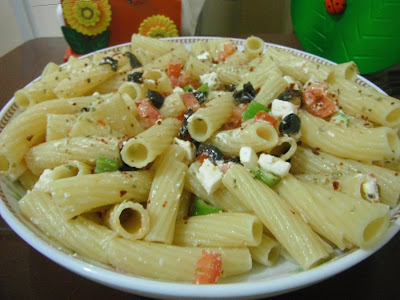 vegetable pasta salad