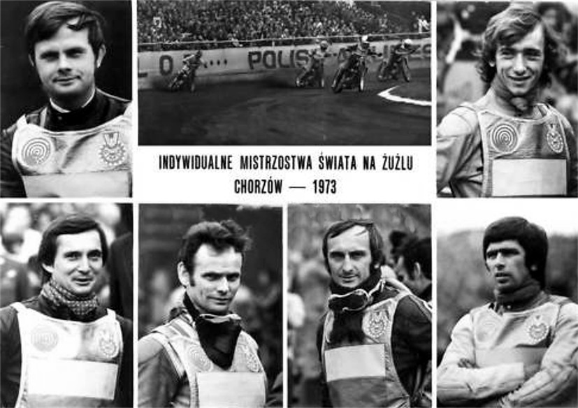 A Souvenir Postcard to commemorate the 1973 World Final at Katowice