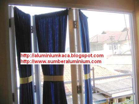  Pintu Lipat Aluminium Duren Tiga 