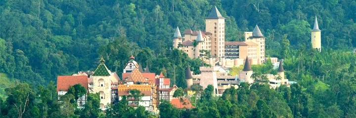 Life in Asia: Bukit Tinggi - The Colmar Tropicale at Malaysia