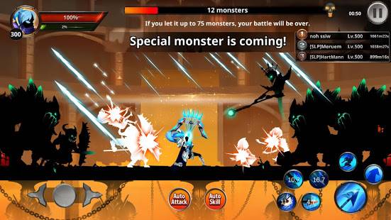 Descargar Stickman Legends MOD APK 2.4.65 Dinero ilimitado, Personajes Desbloqueados Gratis para Android 3