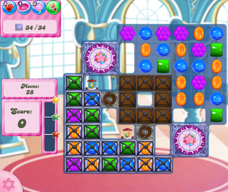 Candy Crush Saga level 2745