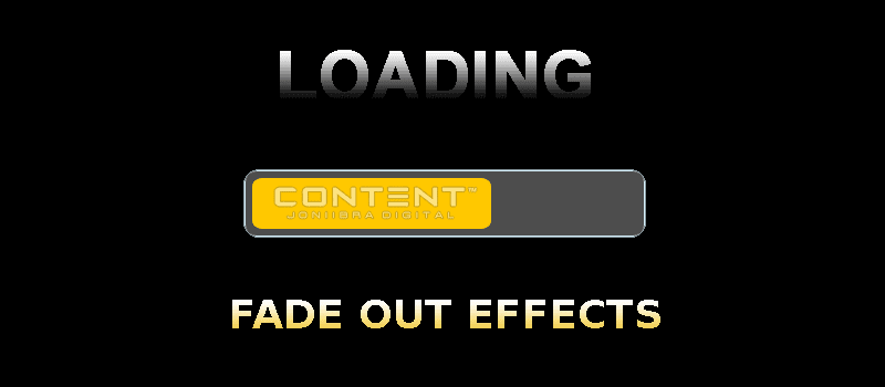 Site Loading FadeOut