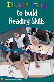 Illustrating to Build Reading Skills: Visualization is an important skill for reading and illustrating is one of the best ways I know to encourage visualization. This post has several suggestions for connecting reading skills with illustrating.