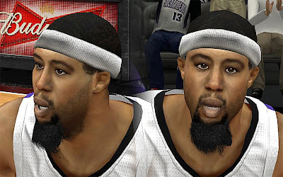 NBA 2K13 John Salmons Cyberface Patch