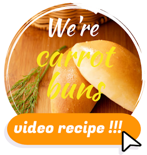 cheese carrot buns recipe