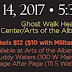 Ghost Walk Oct 13 & 14