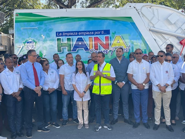 Alcaldía de Haina asume recogida de desechos solidos en todo el municipio